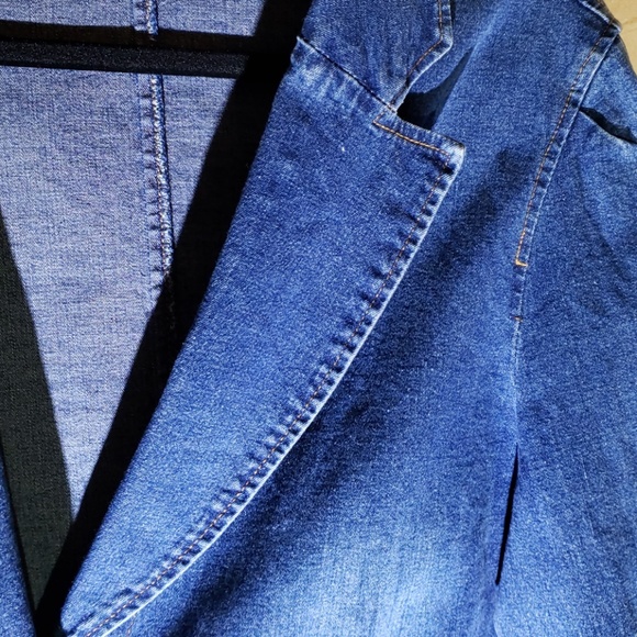 Berek Denim Jacket XL Blingly Jewel Elements - Picture 7 of 8